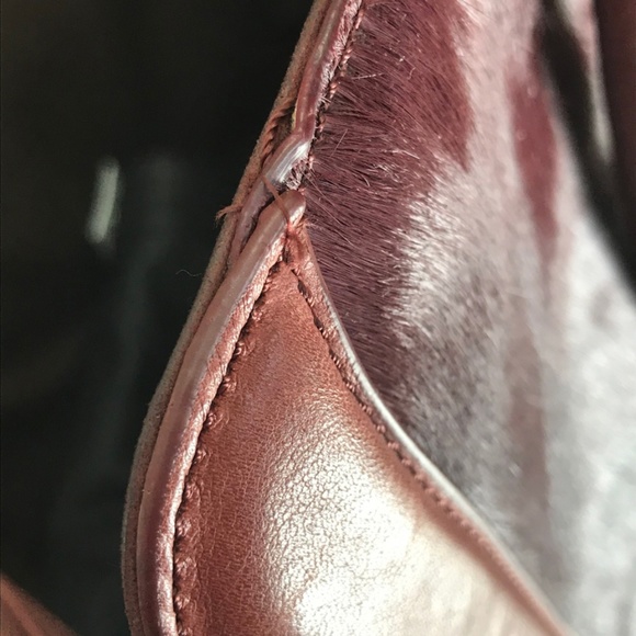 Pour La Victoire Burgundy Butler Tote Bag - Picture 3 of 7